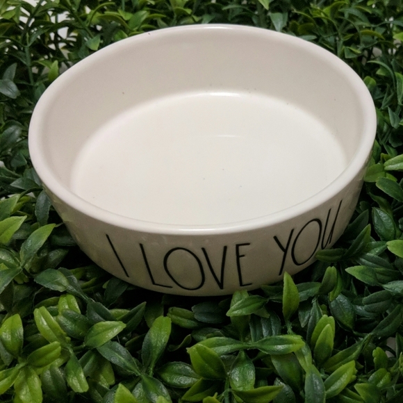 Rae Dunn Cat/ Dog Pet Small Bowl "I Love Y… - Picture 5 of 7